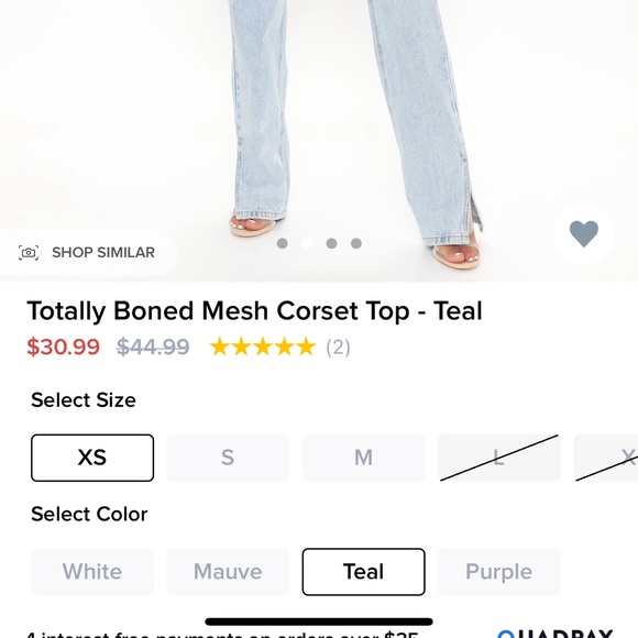 Corset top - Picture 2 of 3